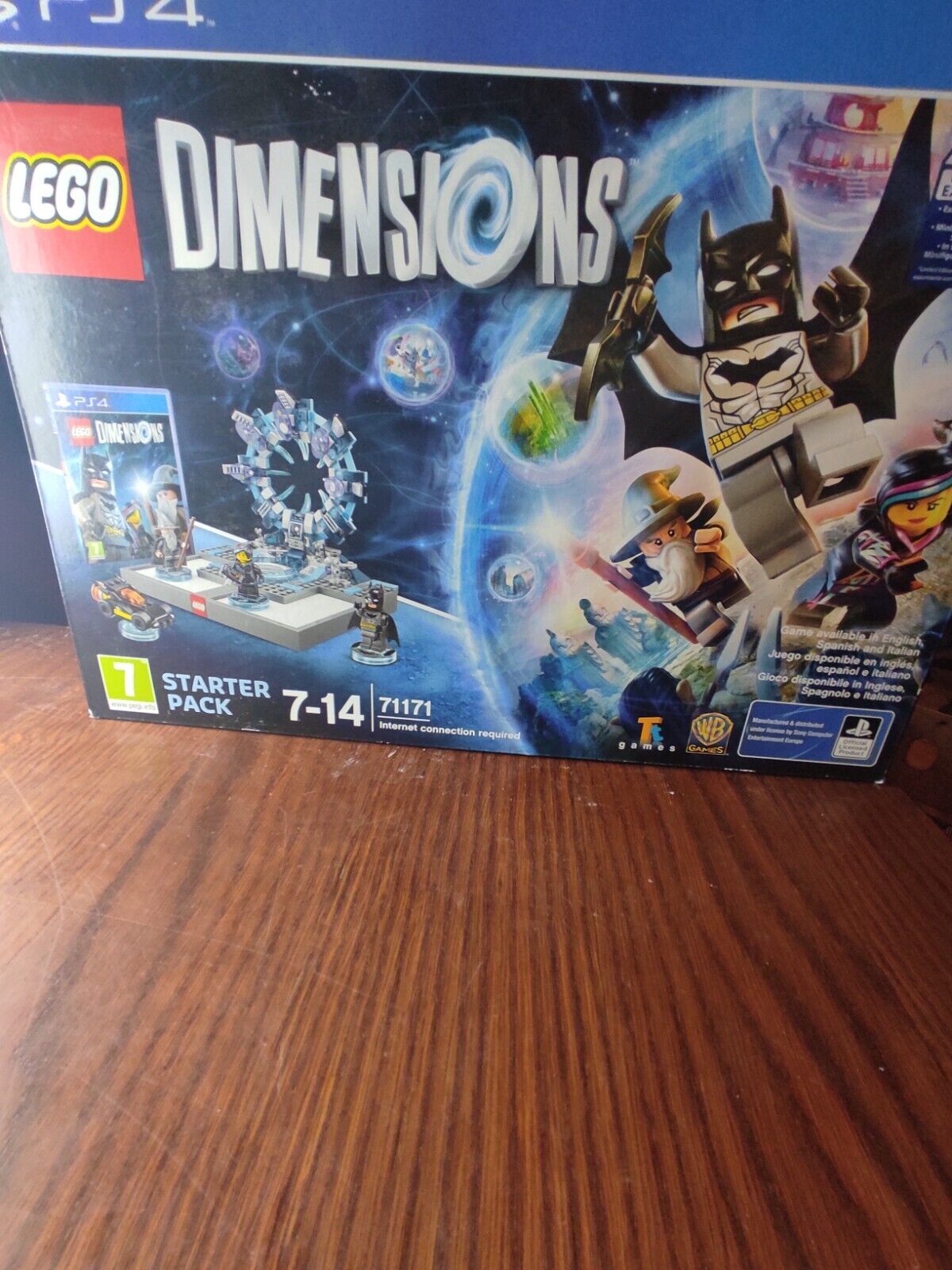 LEGO DIMENSIONS STARTER PACK PS4 NUOVO NEW SEALED MAI APERTO