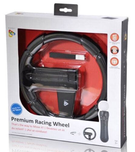 PS3 VOLANTE PS MOVE PREMIUM RACING WHEEL