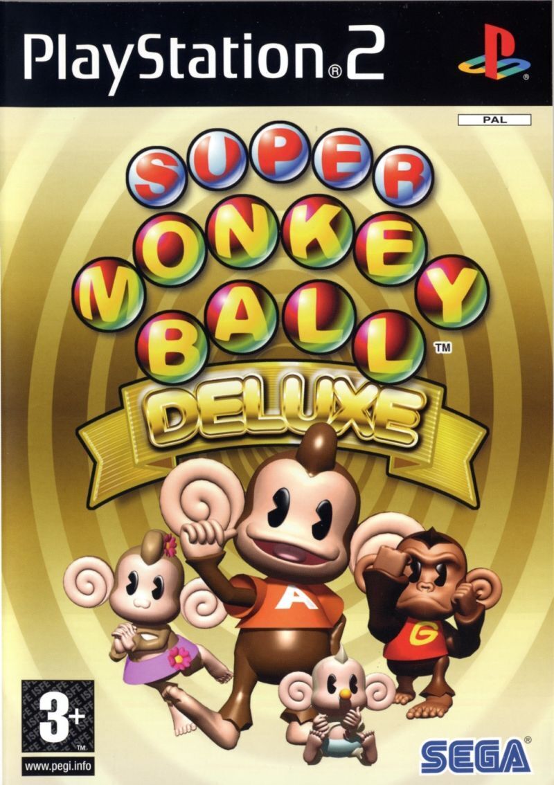Super Monkey Ball Deluxe Playstation PS2 edizione UK prima stampa NEW&SEALED