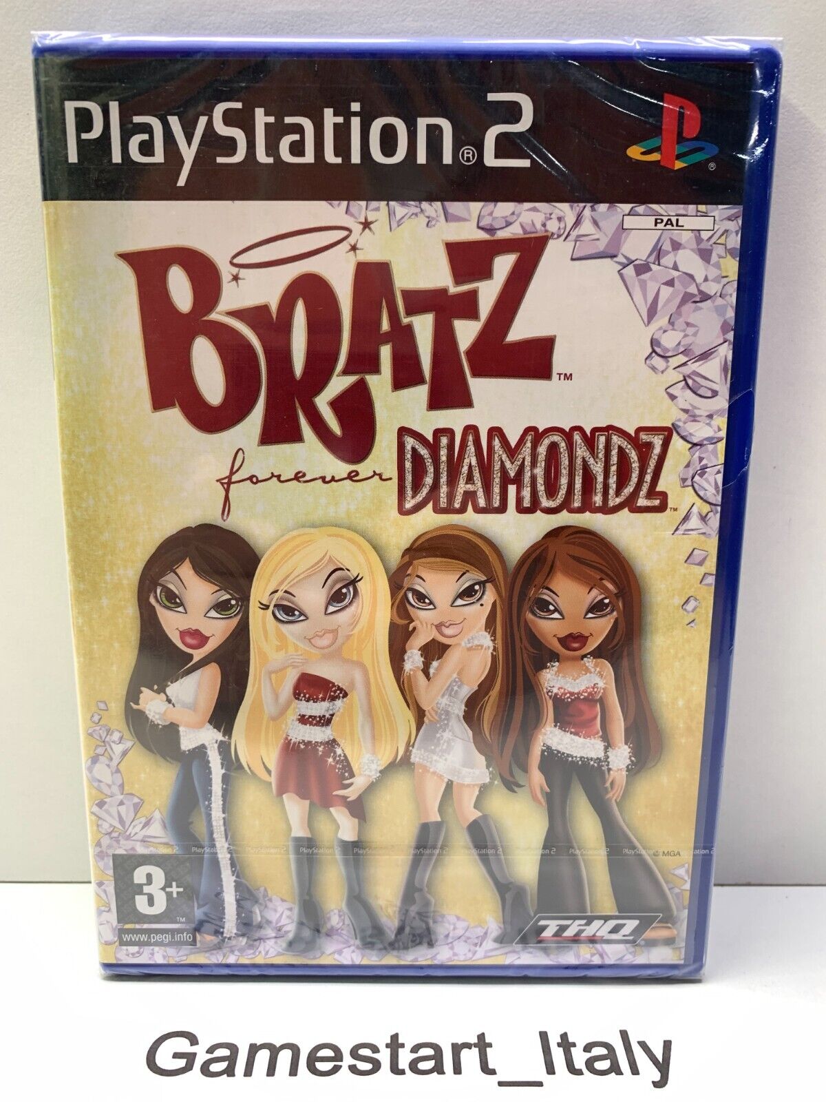 BRATZ FOREVER DIAMONDZ - SONY PS2 - VIDEOGIOCO NUOVO SIGILLATO - NEW SEALED PAL