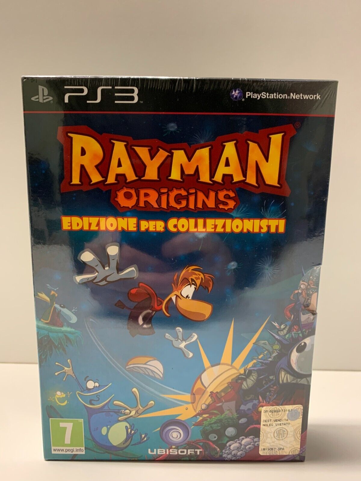 RAYMAN ORIGINS EDIZIONE PER COLLEZIONISTI - SONY PS3 - NUOVO SIGILLATO PAL ITA