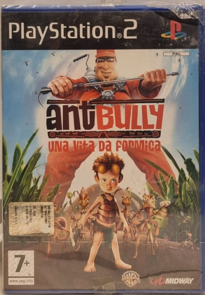ANT BULLY,UNA VITA DA FORMICA PLAYSTATION 2 NUOVO PAL