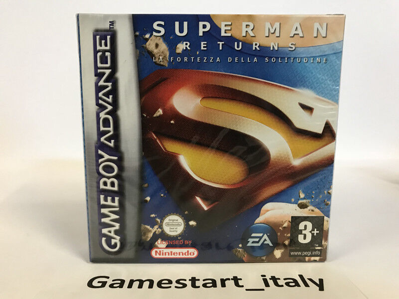 SUPERMAN RETURNS - NINTENDO GAME BOY ADVANCE GBA  FACTORY SEALED 2006