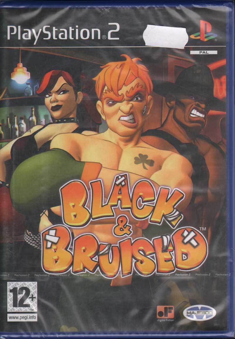Black & Bruised Videogioco Playstation 2 PS2 Nuovo Sigillato