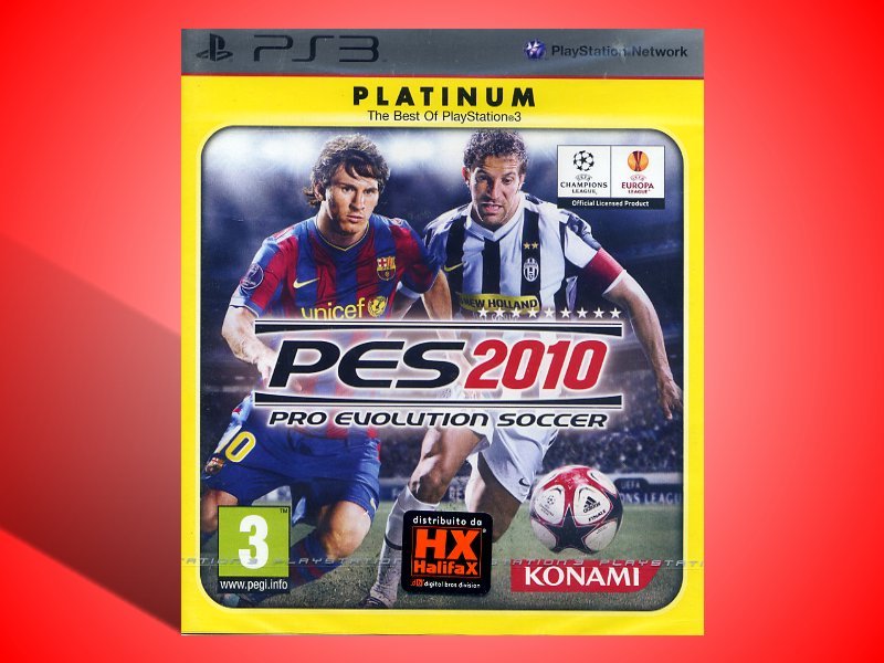 PES 2010 PRO EVOLUTION SOCCER PLATINUM ITALIANO GIOCO PER PS3 PRODOTTO NUOVO