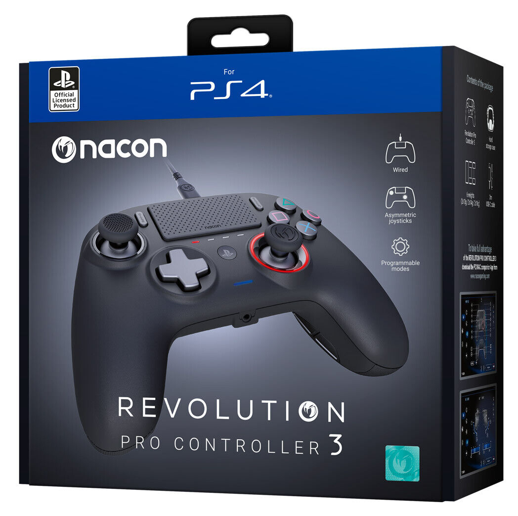 NACON Controller Revolution Pro 3 Gamepad PS4 Playstation 4 / PC (eSport)