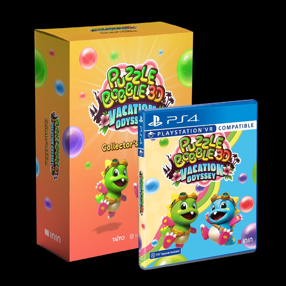 PUZZLE BOBBLE 3D: VACATION ODYSSEY COLLECTOR’S - PS4 - Brand New - Free Shipping