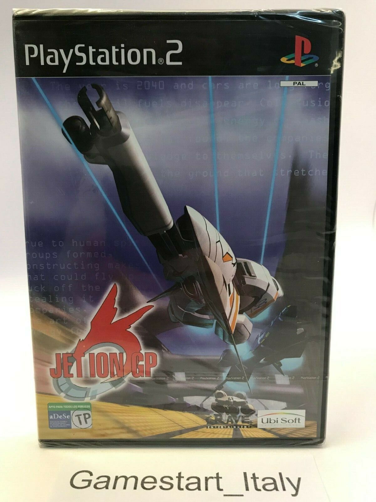 JET ION GP - SONY PS2 - GIOCO NUOVO SIGILLATO PAL - NEW SEALED