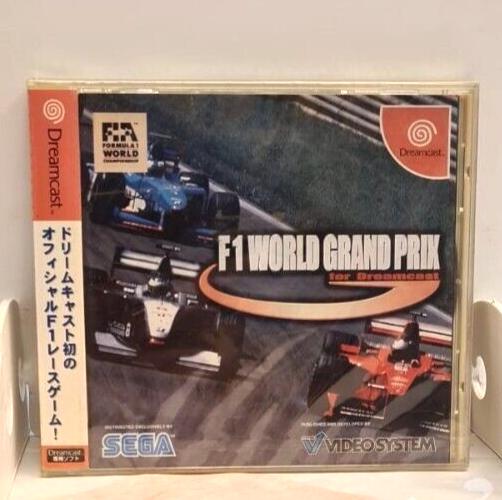 F1 WORLD GRAND PRIX FOR DREAMCAST SEGA JAP NUOVO SIGILLATO