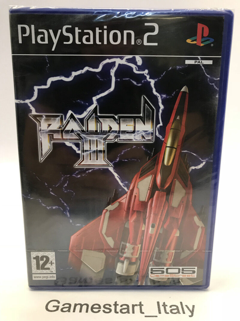RAIDEN 3 III - PS2 - SIGILLATO PAL NEW FACTORY SEALED PLAYSTATION 2 RARE