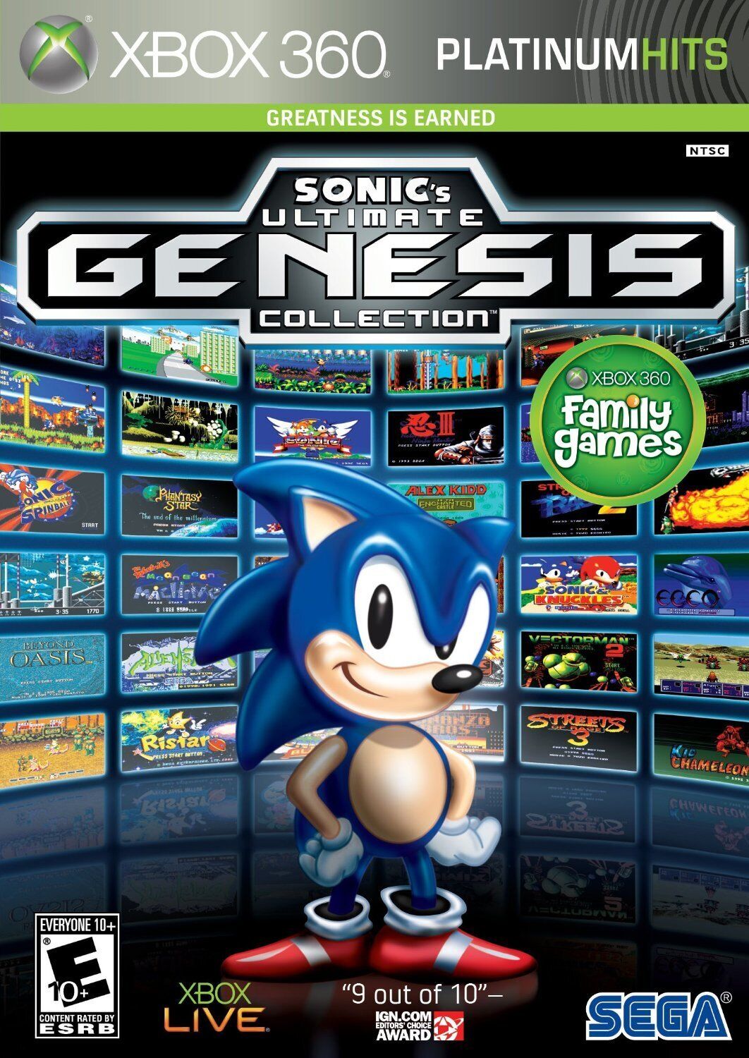 SEGA GAMES Sonic's Ultimate Genesis Collection (Platinum Hi (Microsoft Xbox 360)
