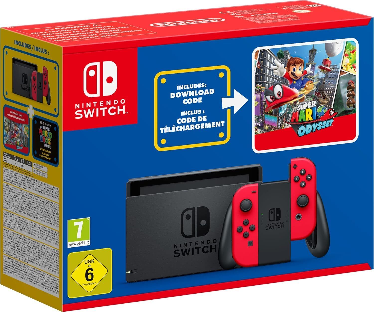 CONSOLE Nintendo Switch – edizione speciale Super Mario Odyssey