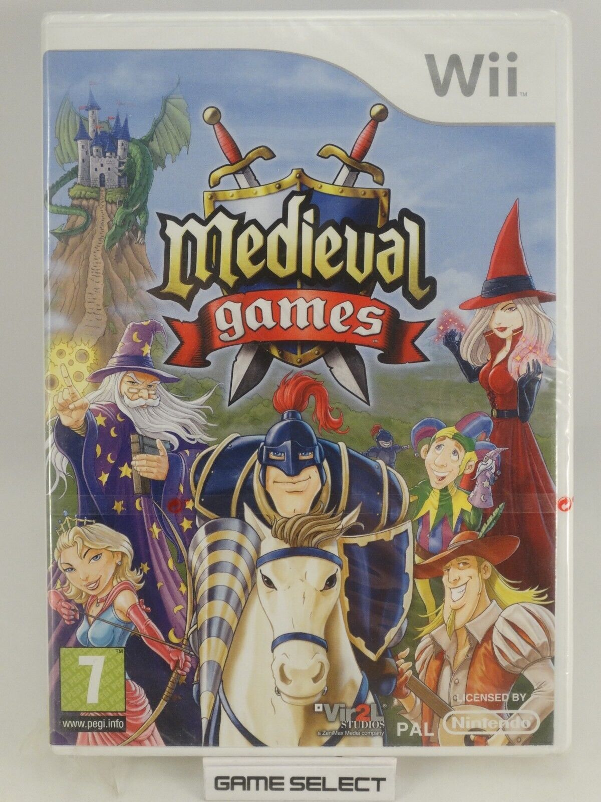 MEDIEVAL GAMES NINTENDO WII e WIIU U PAL EU EUR ORIGINALE NUOVO SIGILLATO