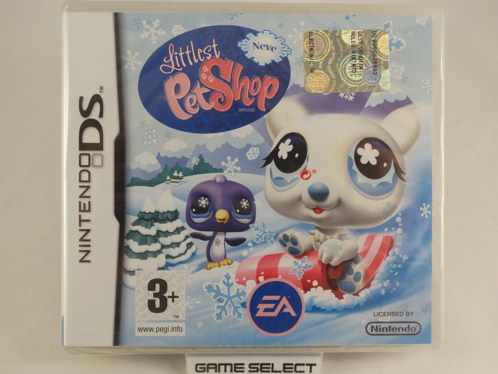 LITTLEST PET SHOP NEVE NINTENDO DS DSi 2DS 3DS NDS PAL ITALIANO NUOVO SIGILLATO