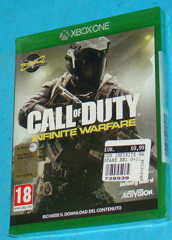 Call Of Duty Infinite Warfare - Microsoft XBox One - PAL New Nuovo Sealed