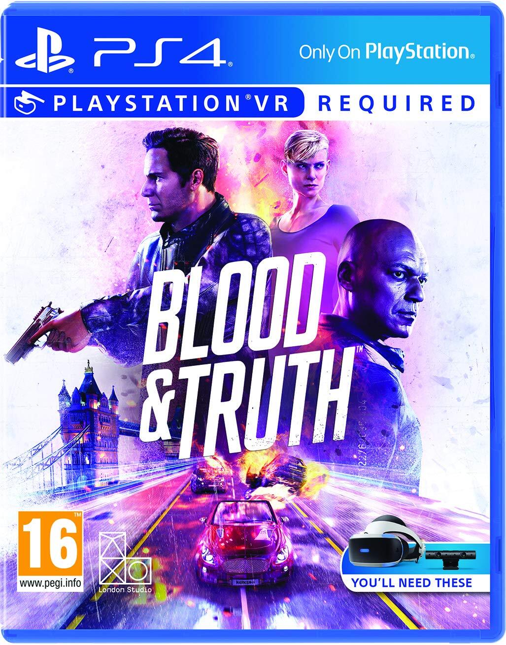 Sony Computer Entertainment Blood and Truth (PSVR Required) (Sony Playstation 4)