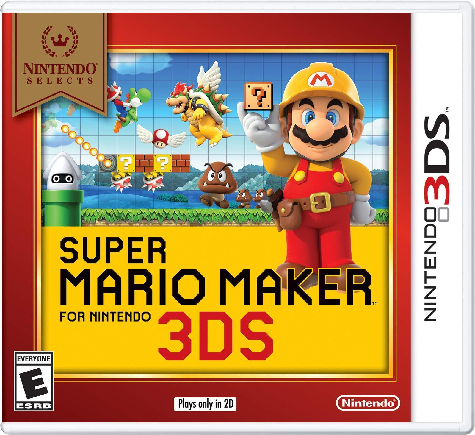Nintendo Selects: Super Mario Maker for Nintendo 3DS – Nintendo 3 (Nintendo 3DS)