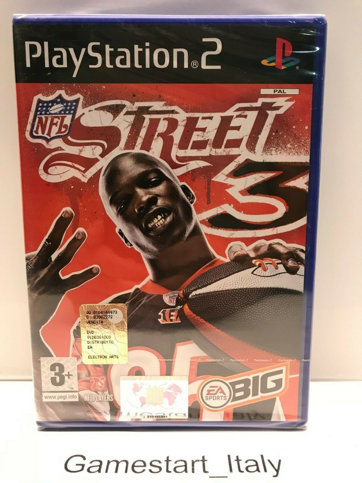 NFL STREET 3 - SONY PS2 - VIDEOGIOCO NUOVO SIGILLATO PAL - NEW SEALED