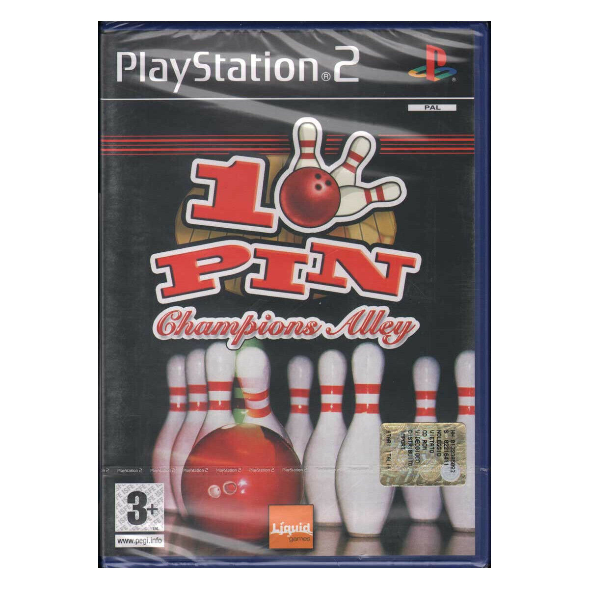 10 Pin Champions Alley Playstation 2 PS2 Liquid Games Sigillato