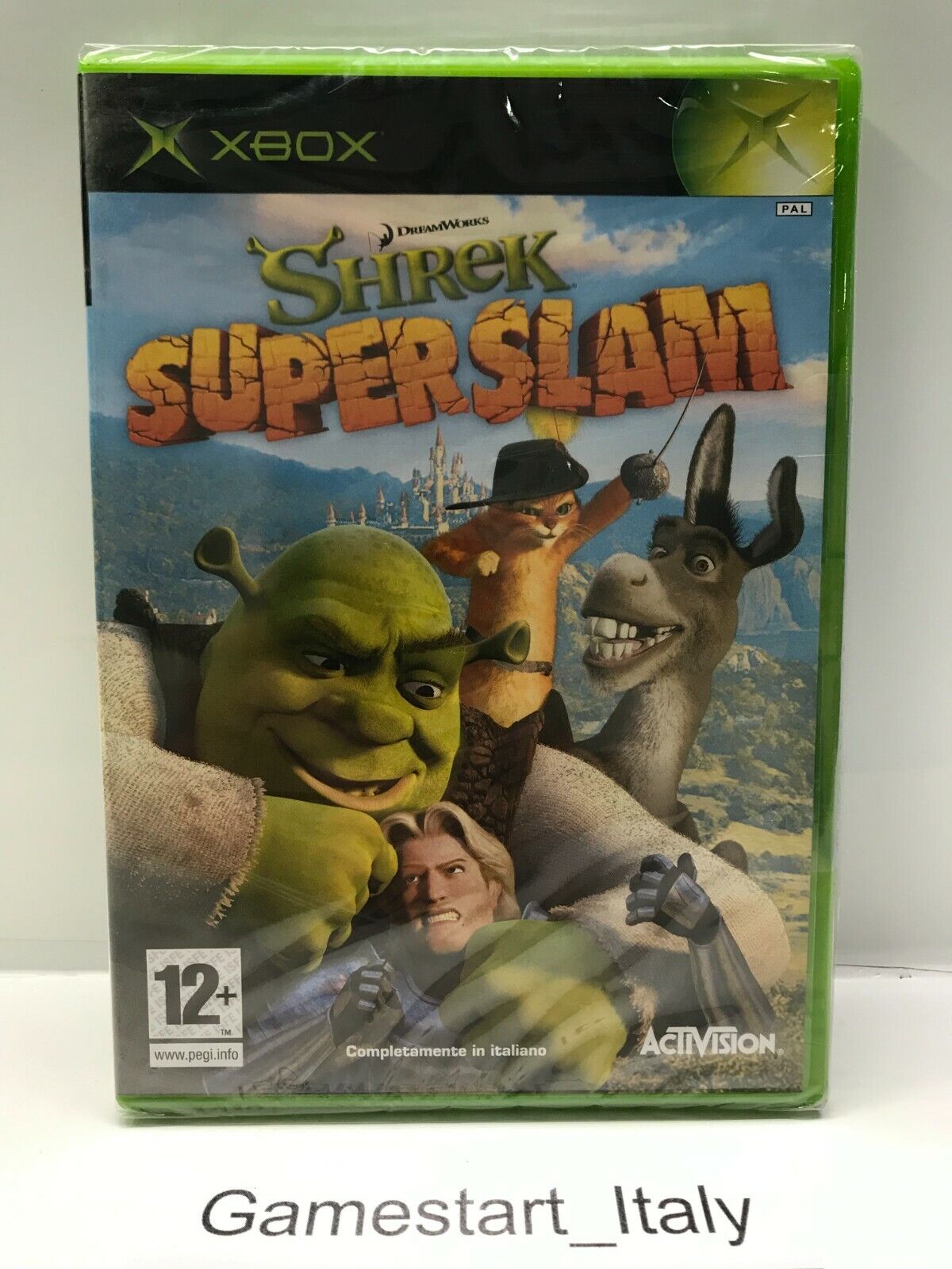 SHREK SUPER SLAM - XBOX - VIDEOGIOCO NUOVO SIGILLATO - NEW SEALED PAL VERSION