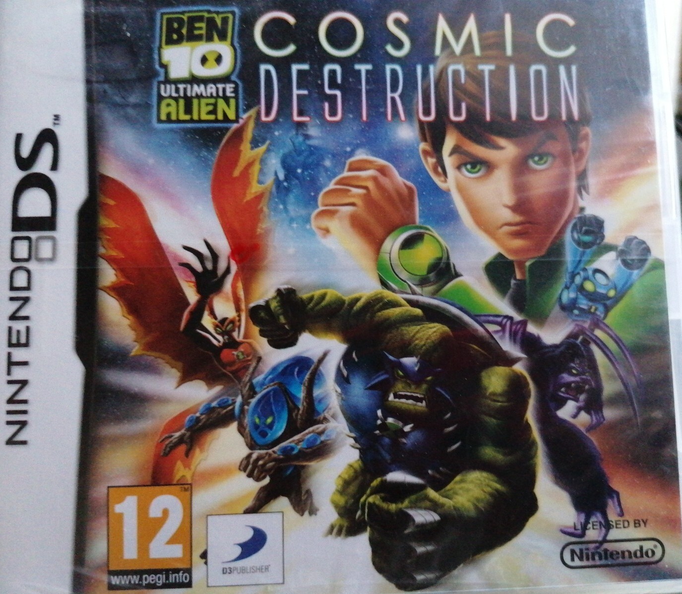 BEN 10 ULTIMATE ALIEN COSMIC DESTRUCTION Vintage (Nintendo DS, 2010)