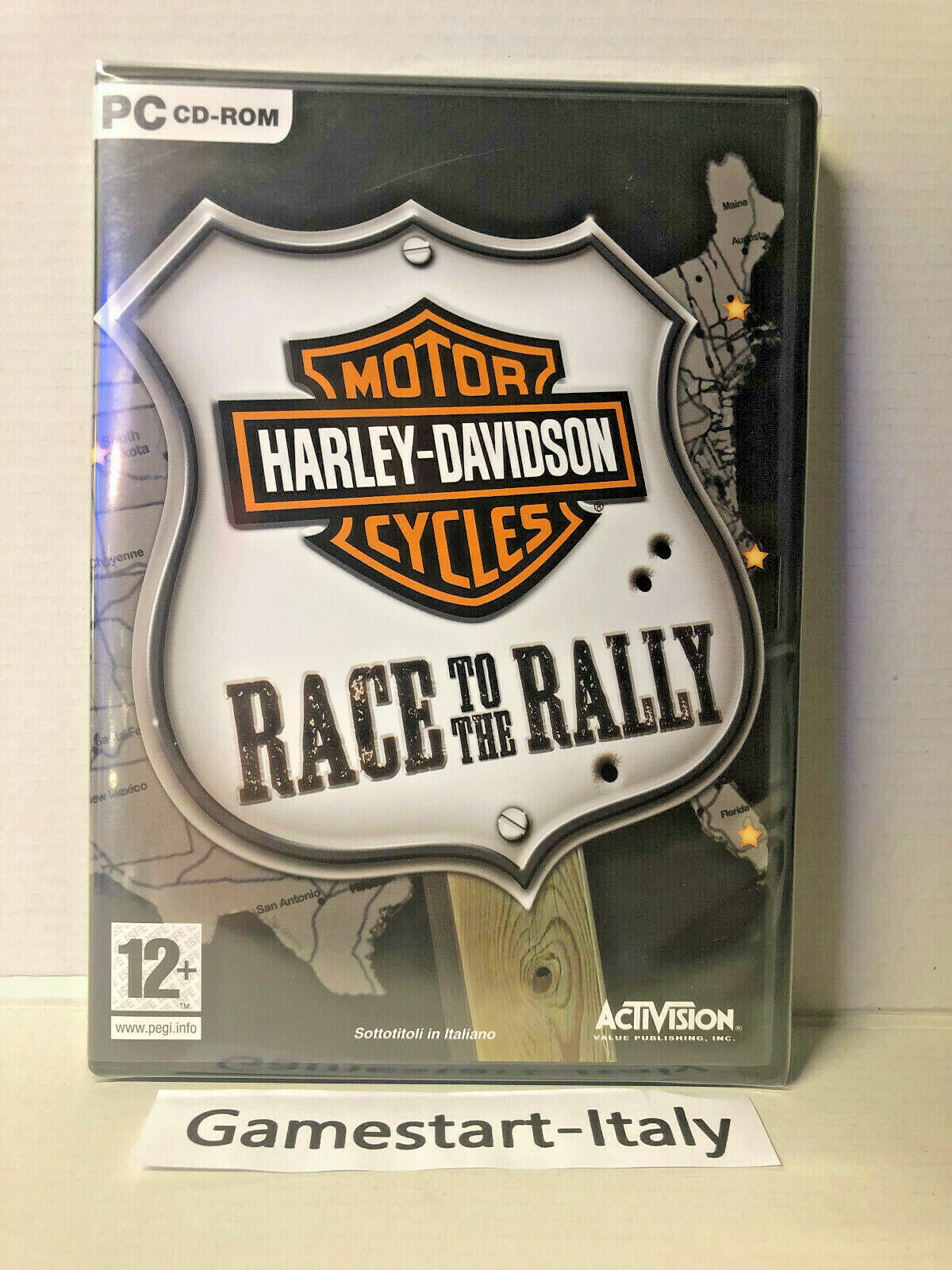 HARLEY DAVIDSON RACE TO THE RALLY - PC WINDOWS REGION FREE - NEW SEALED