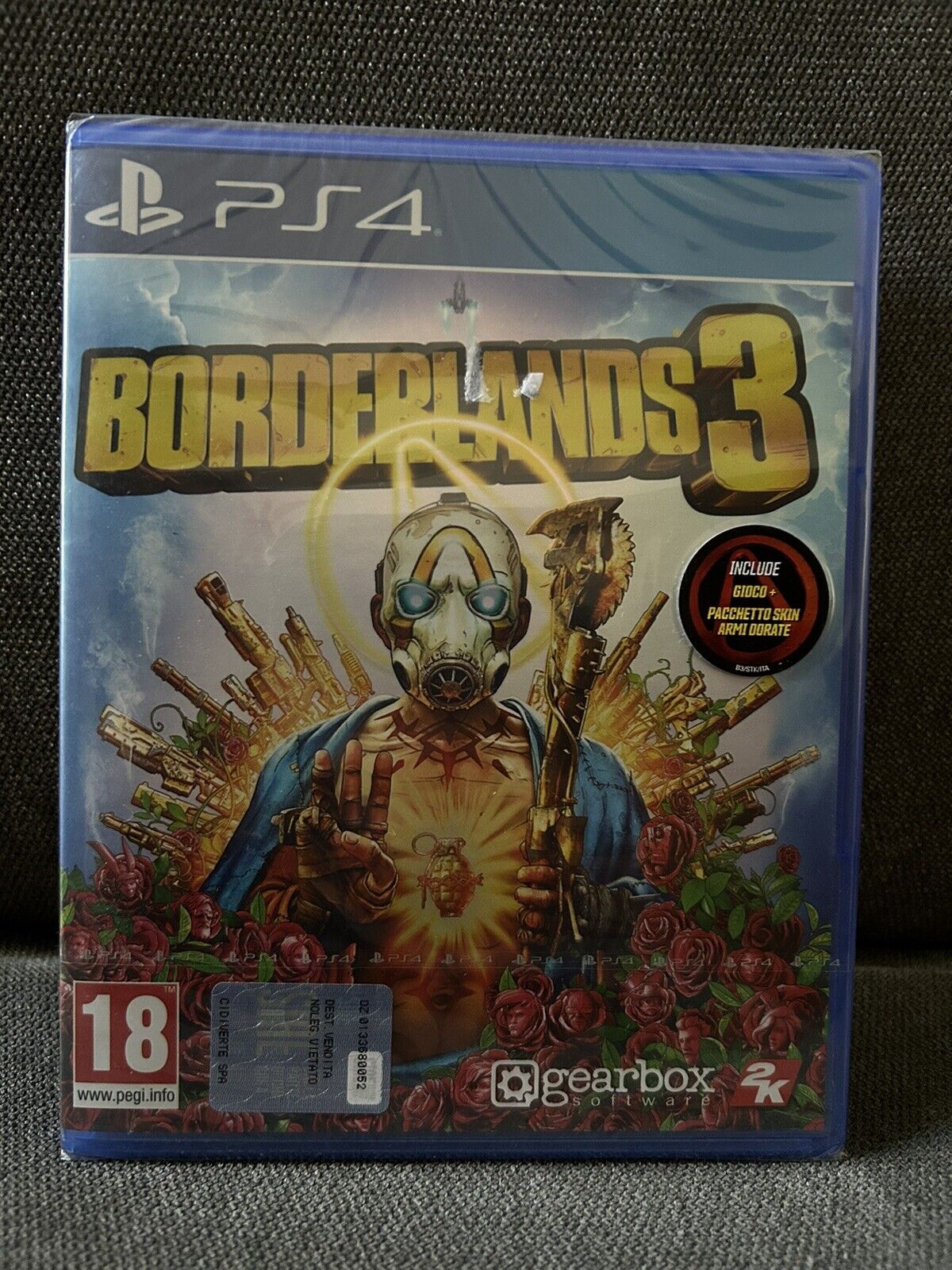 Borderlands 3 NUOVO! (Sony PlayStation 4, PS4) +Skin Armi Dorate