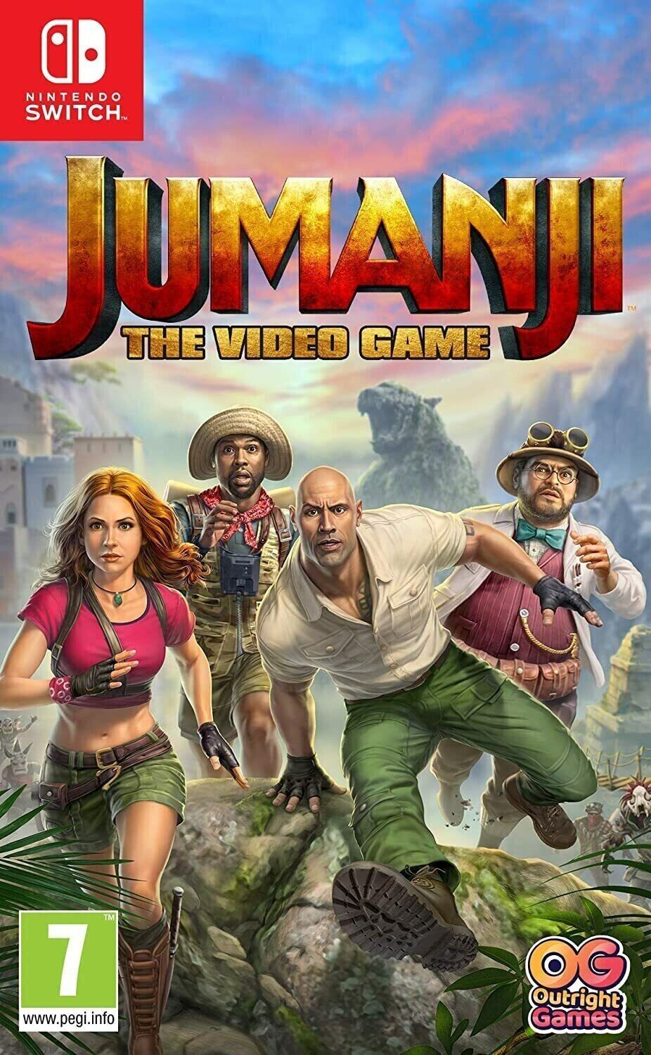 Jumanji il videogioco per Nintendo Switch nuovissimo sigillato gratuito...