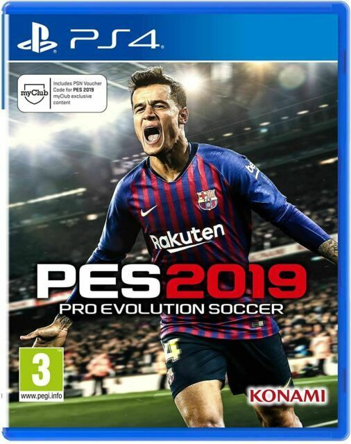 Pro Evolution Soccer PES 19 PLAYSTATION 4 PS4 NUOVO