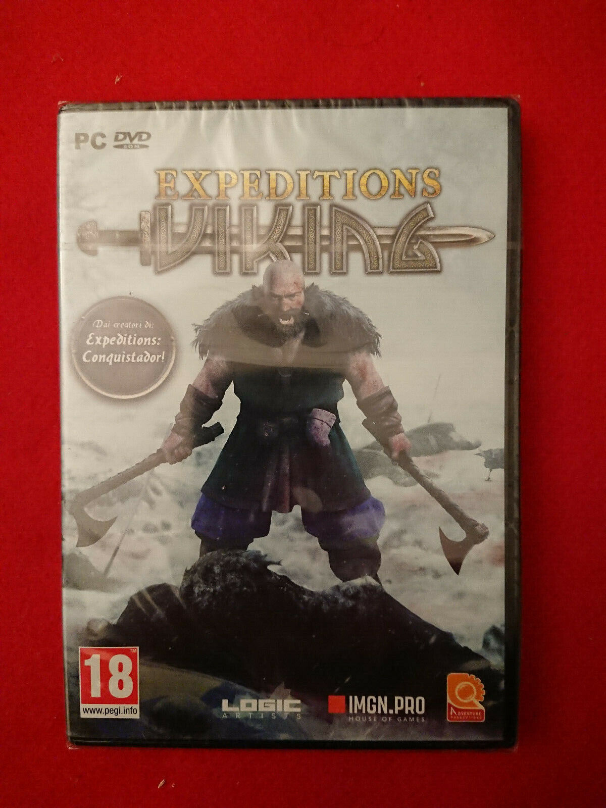PC COMPUTER EXPEDITIONS VIKING LOGIC ARTISTS ADVENTURE PRODUCTION IMGN.PRO ITA