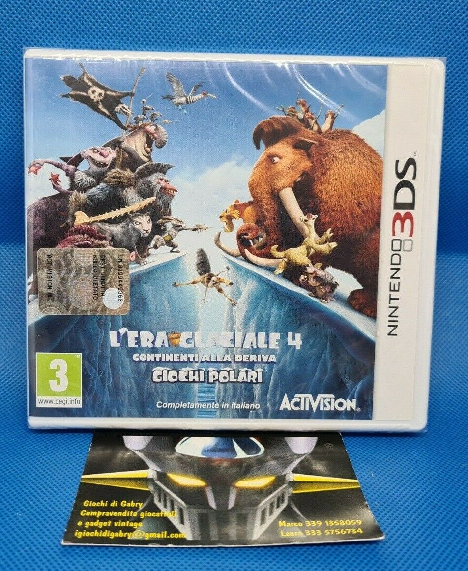 NINTENDO 3DS - L'ERA GLACIALE 4 - GIOCHI POLARI - ITA - NEW