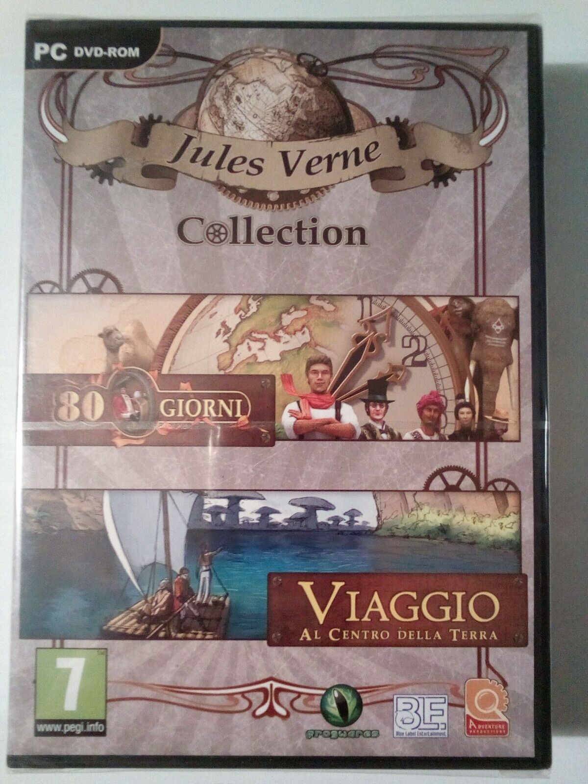 Gioco Jules Verne Collection - Pc (Nuovo) 2 giochi - PC DVD-ROM