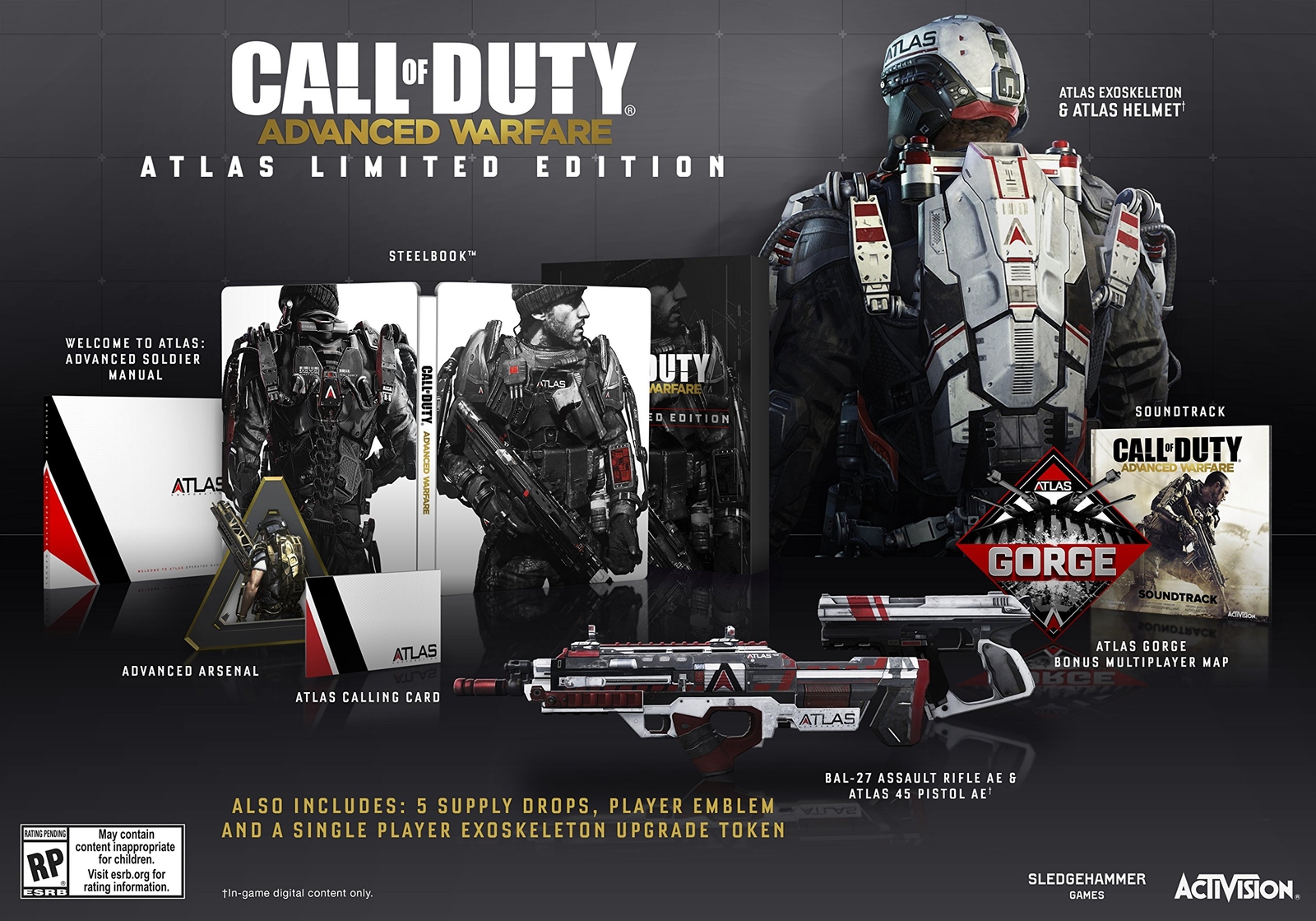 Call of Duty: Advanced Warfare Atlas Limited Edition - Play (Sony Playstation 4)