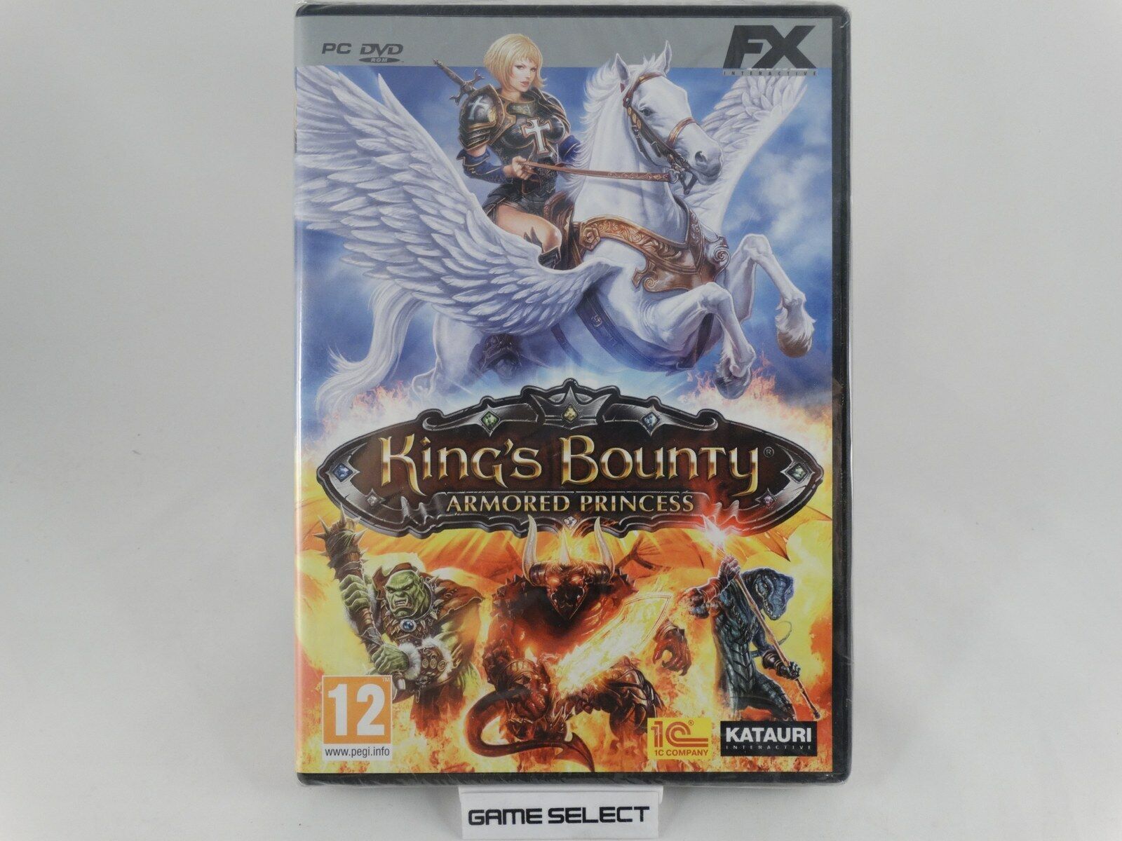 KING'S BOUNTY ARMORED PRINCESS PC COMPUTER DVDROM FX INTERACTIVE NUOVO SIGILLATO