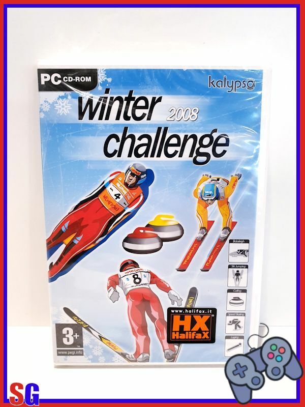 WINTER CHALLENGE 2008 GIOCO PER PC PRODOTTO ITALIANO NUOVO SIGILLATO