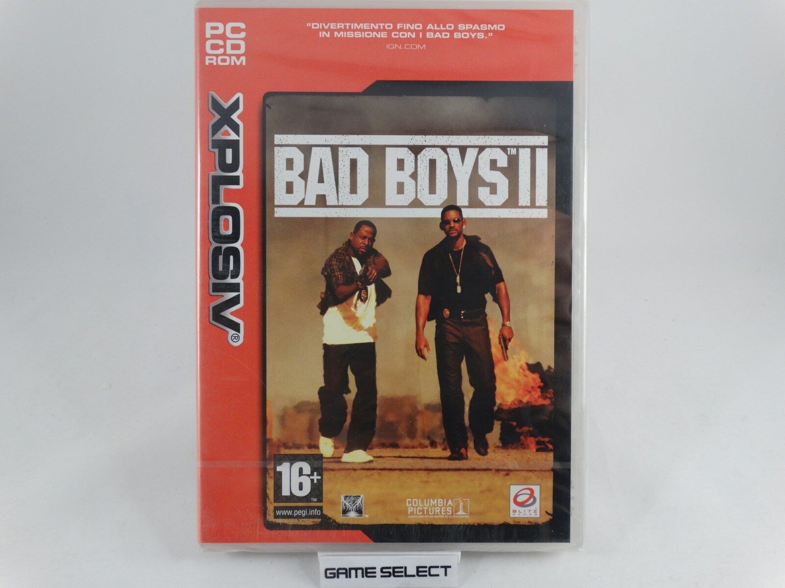 BAD BOYS II 2 PC COMPUTER CD-ROM EDIZIONE ORIGINALE ITALIANA NUOVO SIGILLATO
