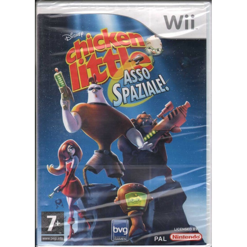 Disney Chicken Little Asso Spaziale Videogioco WII Buena Vista Sigillato