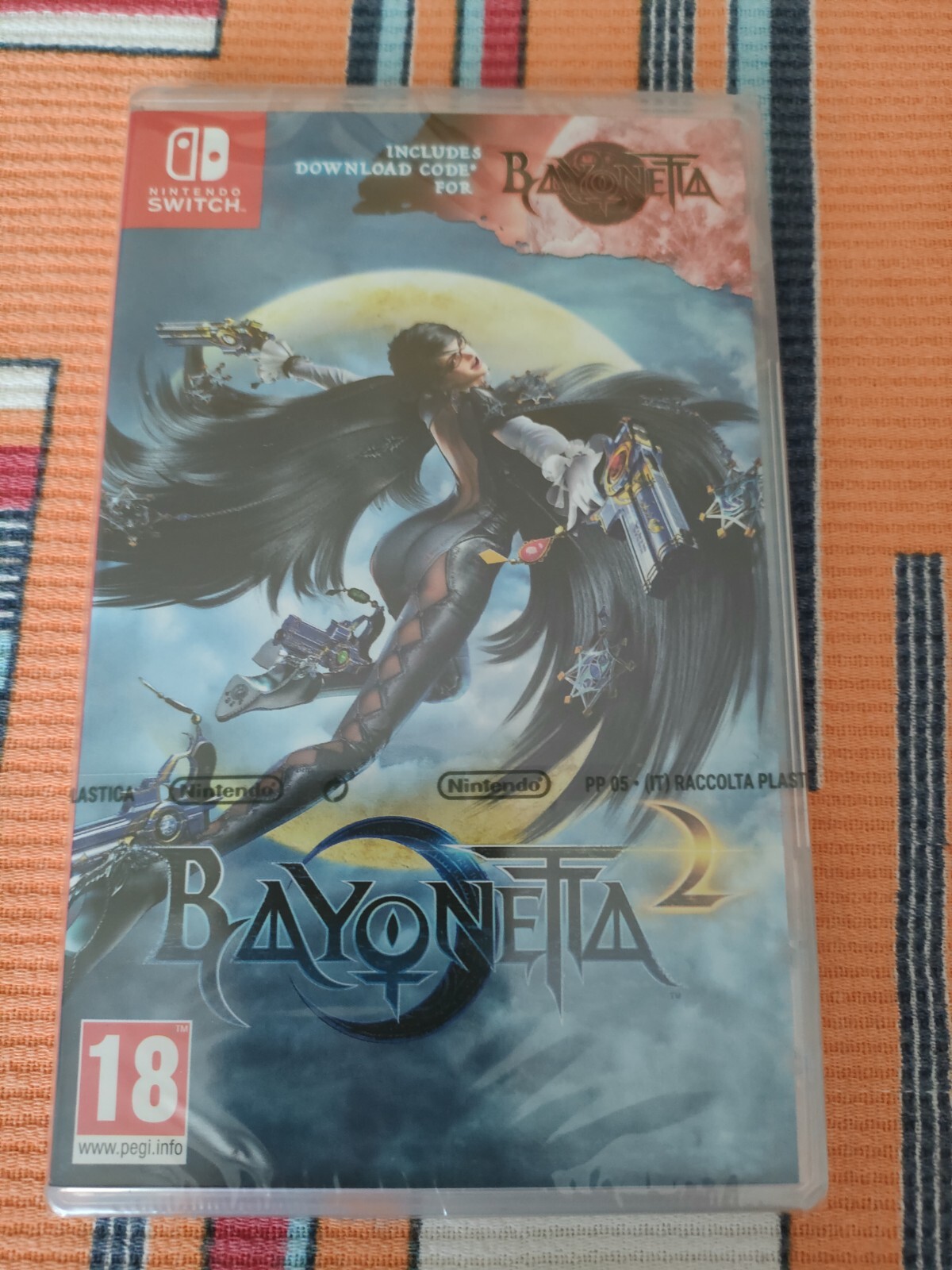 Bayonetta 2 per Nintendo Switch con Codice Bayonetta 1 PAL UK CON ITALIANO Nuovo