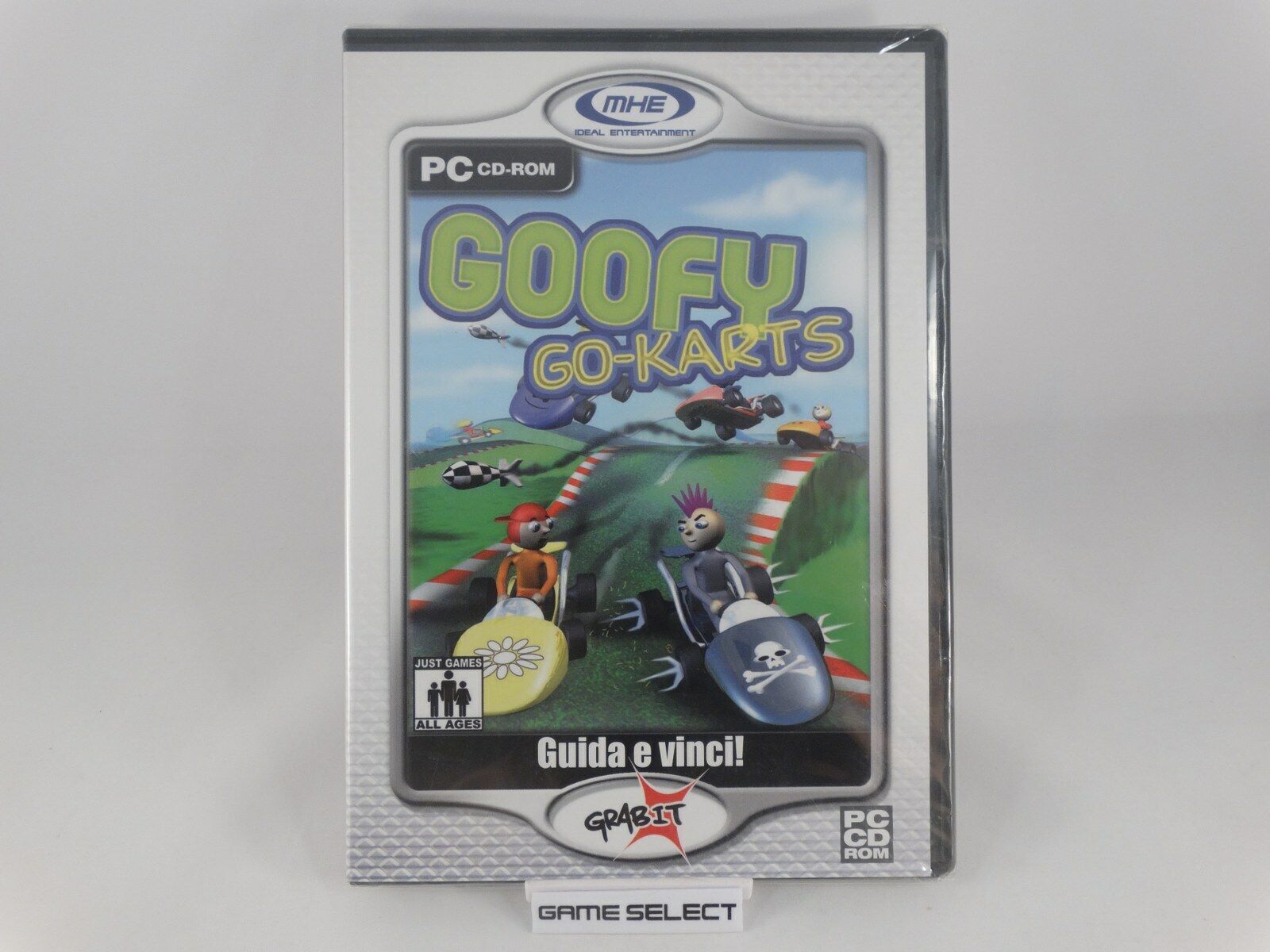 GOOFY GO-KARTS PC COMPUTER CD-ROM EDIZIONE ITALIANA ORIGINALE NUOVO SIGILLATO