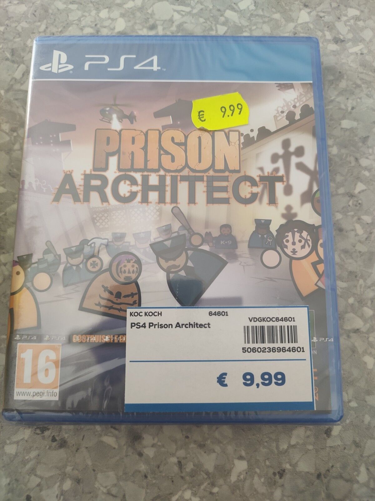 Prison Architect Sony ps4 Playstation 4 PAL italiano multilingua nuovo sigillato