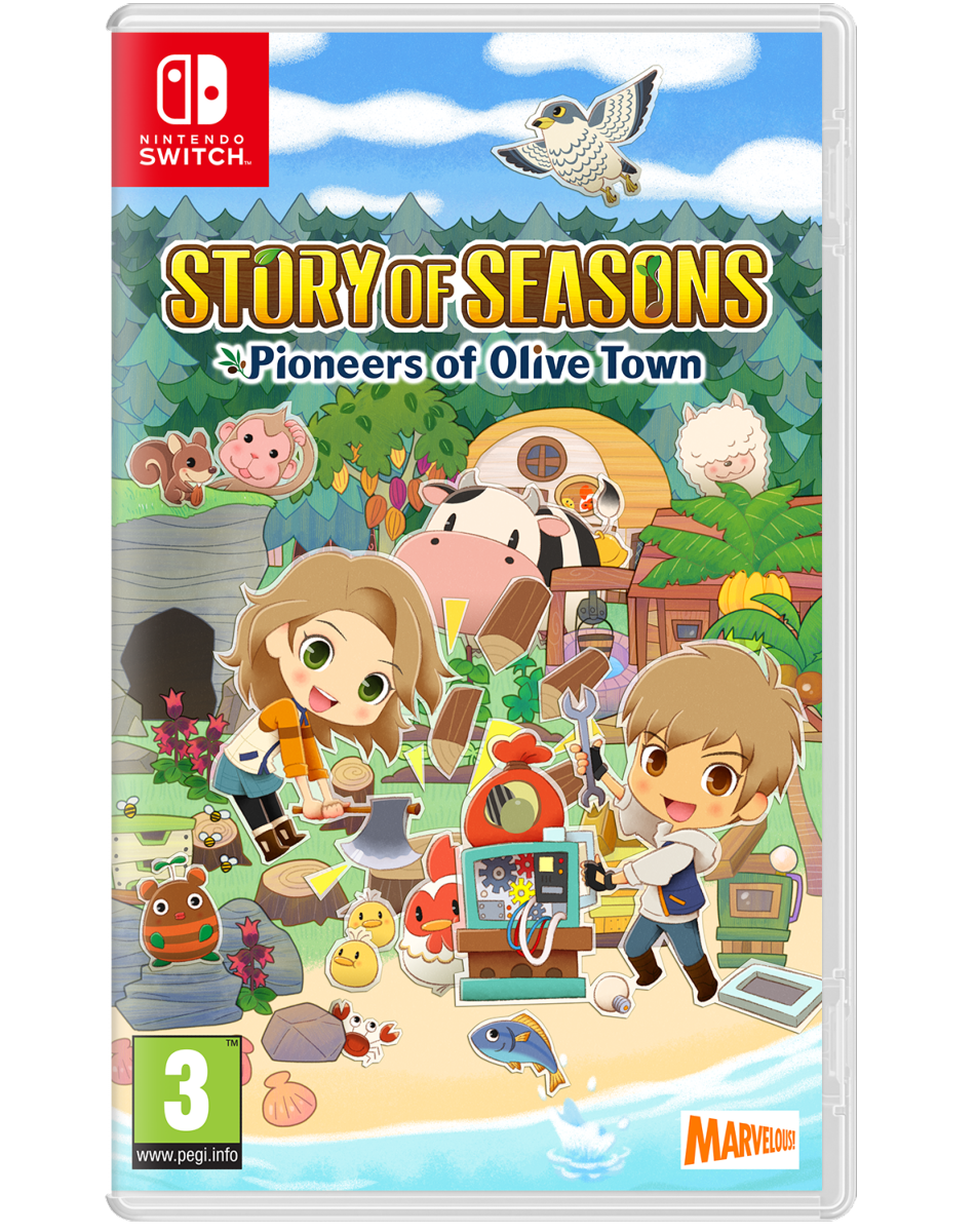 Story Of Seasons: Pioneers Of Oliva Town Nintendo Switch Nuovo