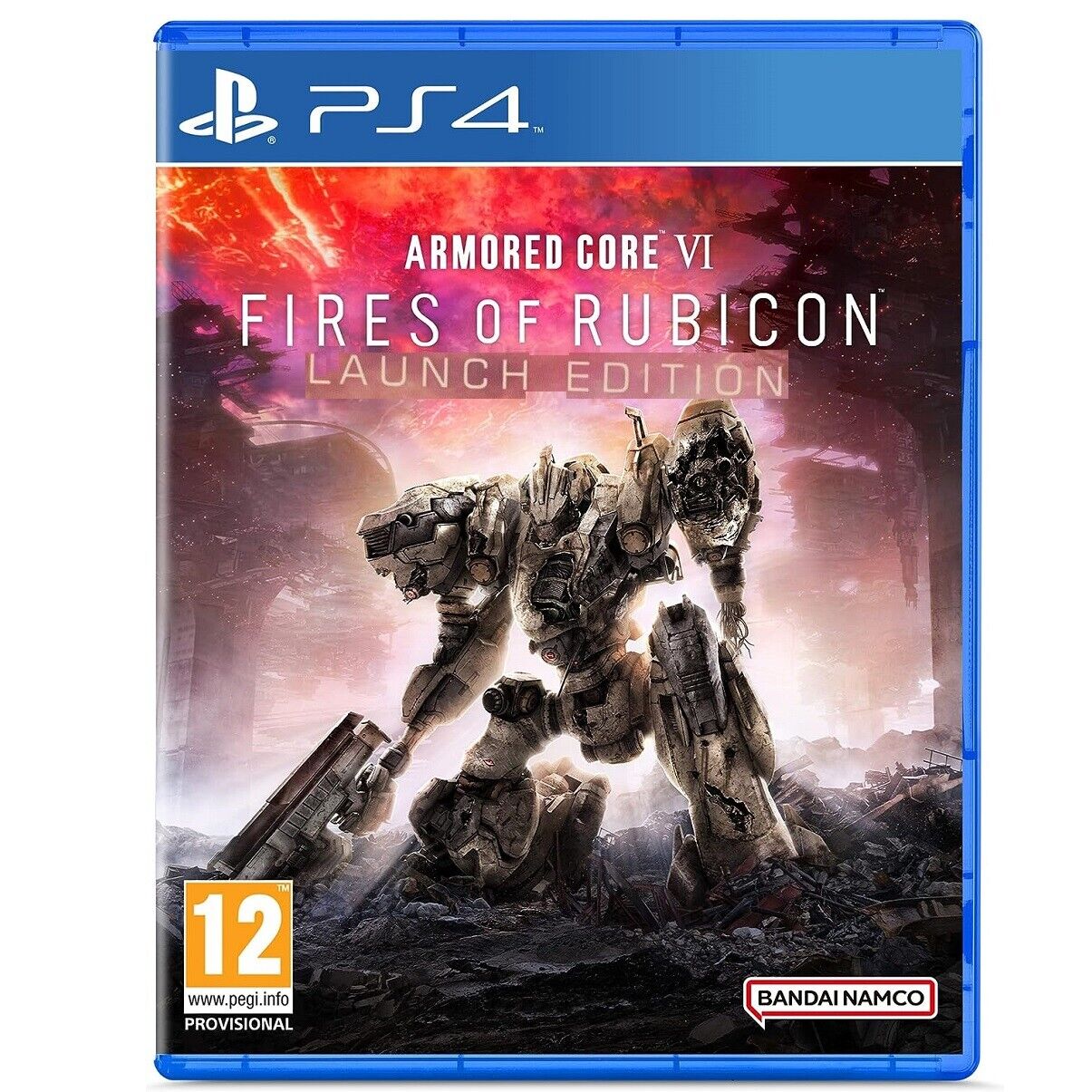 ARMORED CORE VI FIRES OF RUBICON LAUNCH EDITION PS4 ITALIANO NUOVO SIGILLATO PS5