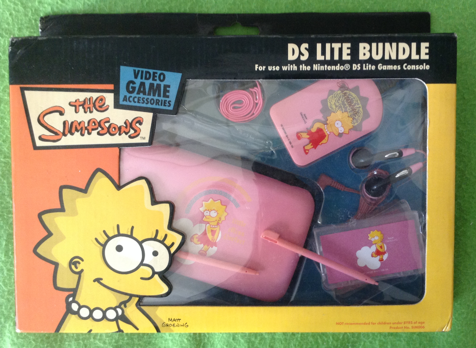 NINTENDO DS LITE BUNDLE - The Simpsons Lisa - NUOVO IN BOX ORIGINALE - ANNO 2006