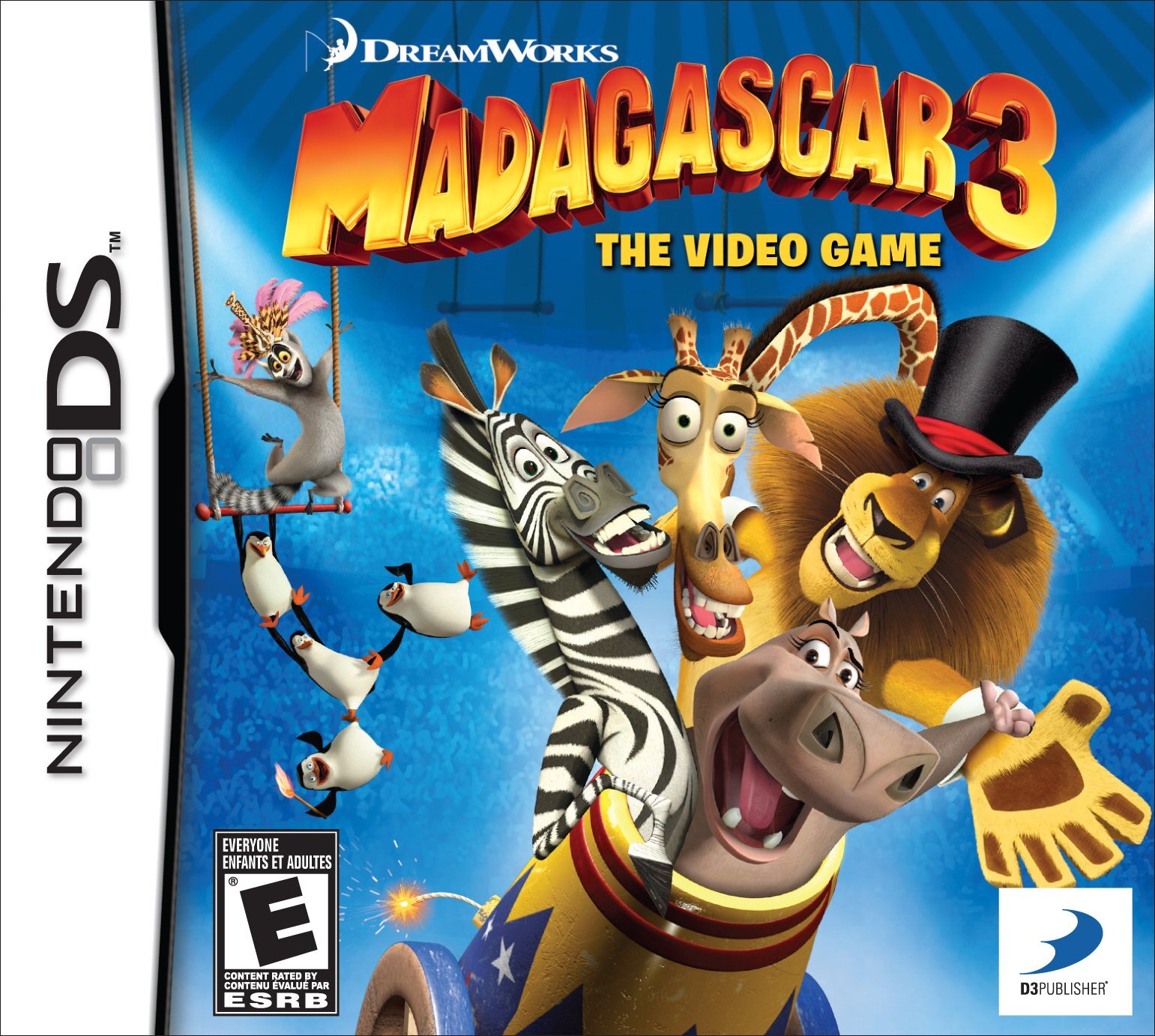 Madagascar 3: The Video Game - Nintendo DS (Nintendo DS)