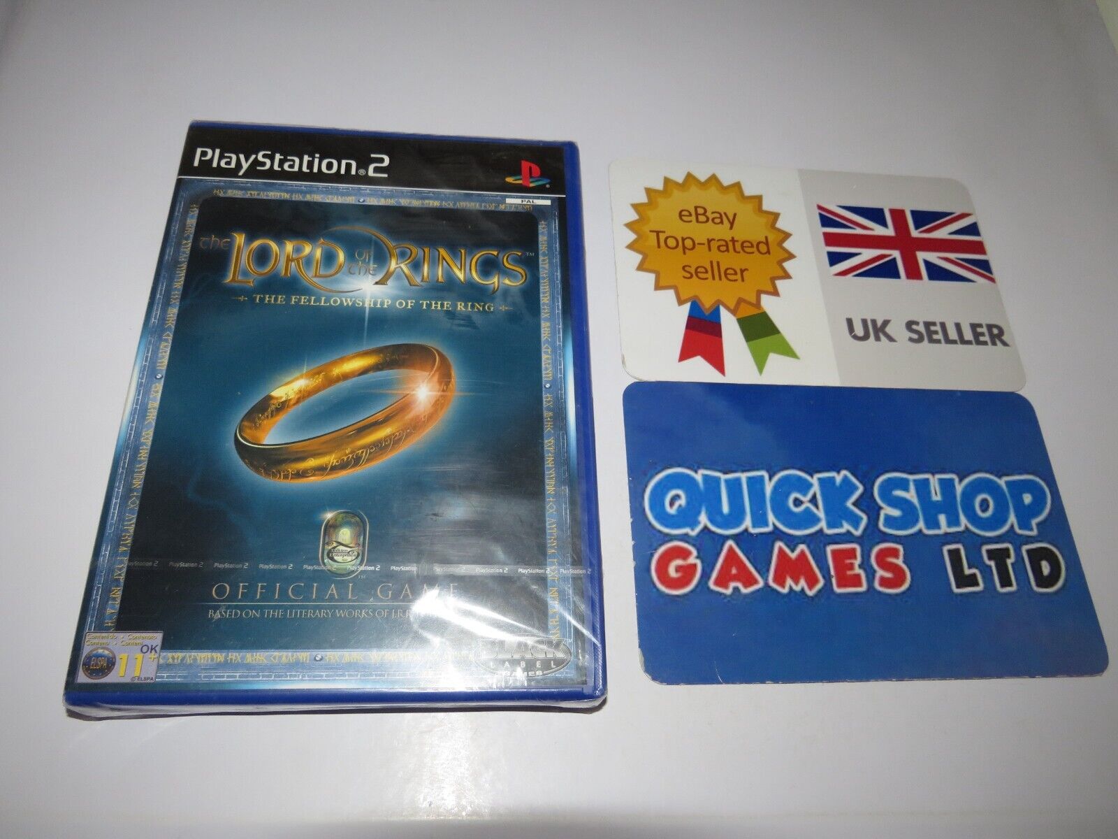 Lord Of The Rings The Borsa di Studio Di The Ring (PS2) Nuovo Sigillato UK Pal