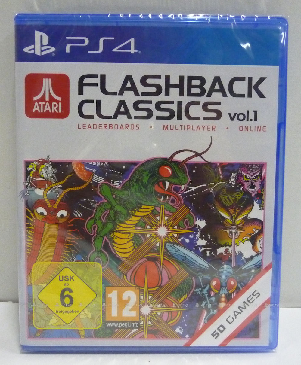 ATARI FLASHBACK CLASSICS VOL. 1 PS4 PLAYSTATION 4 NEW FACTORY SEALED