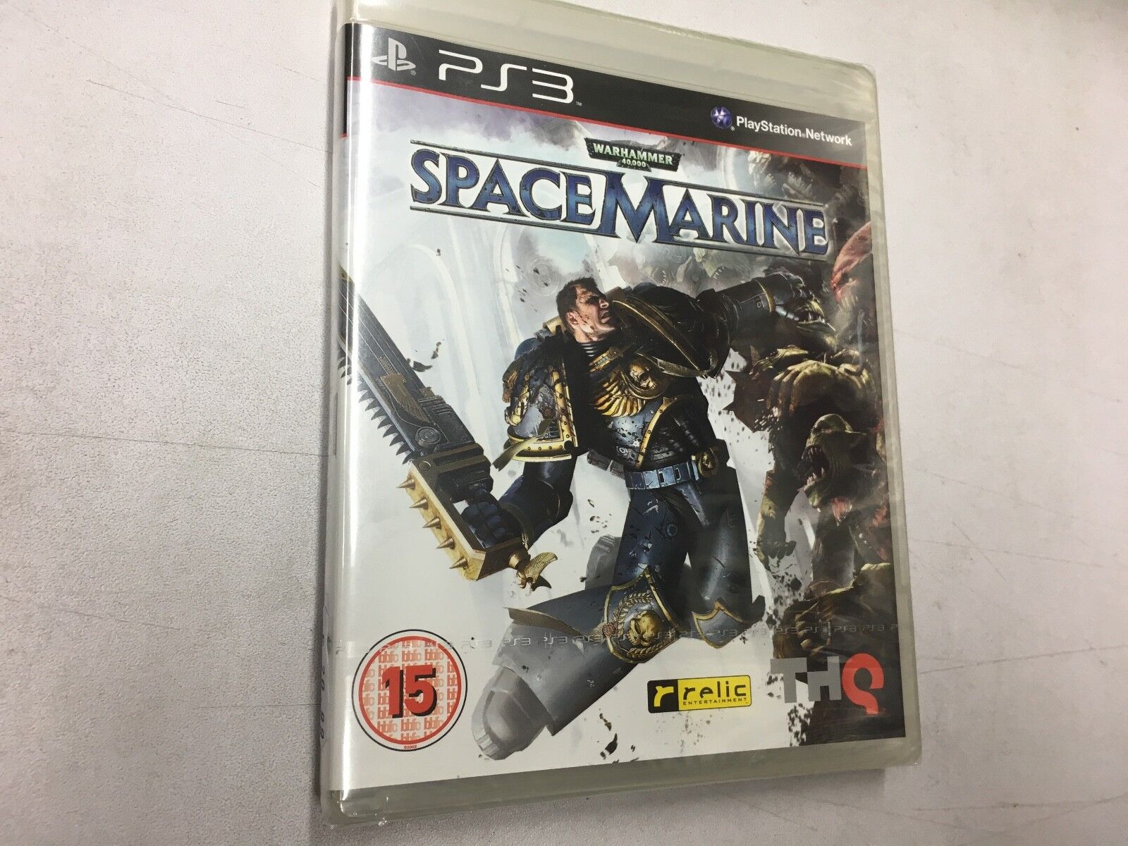 WARHAMMER 40.000 SPACE MARINE PS3 NUOVO SIGILLATO