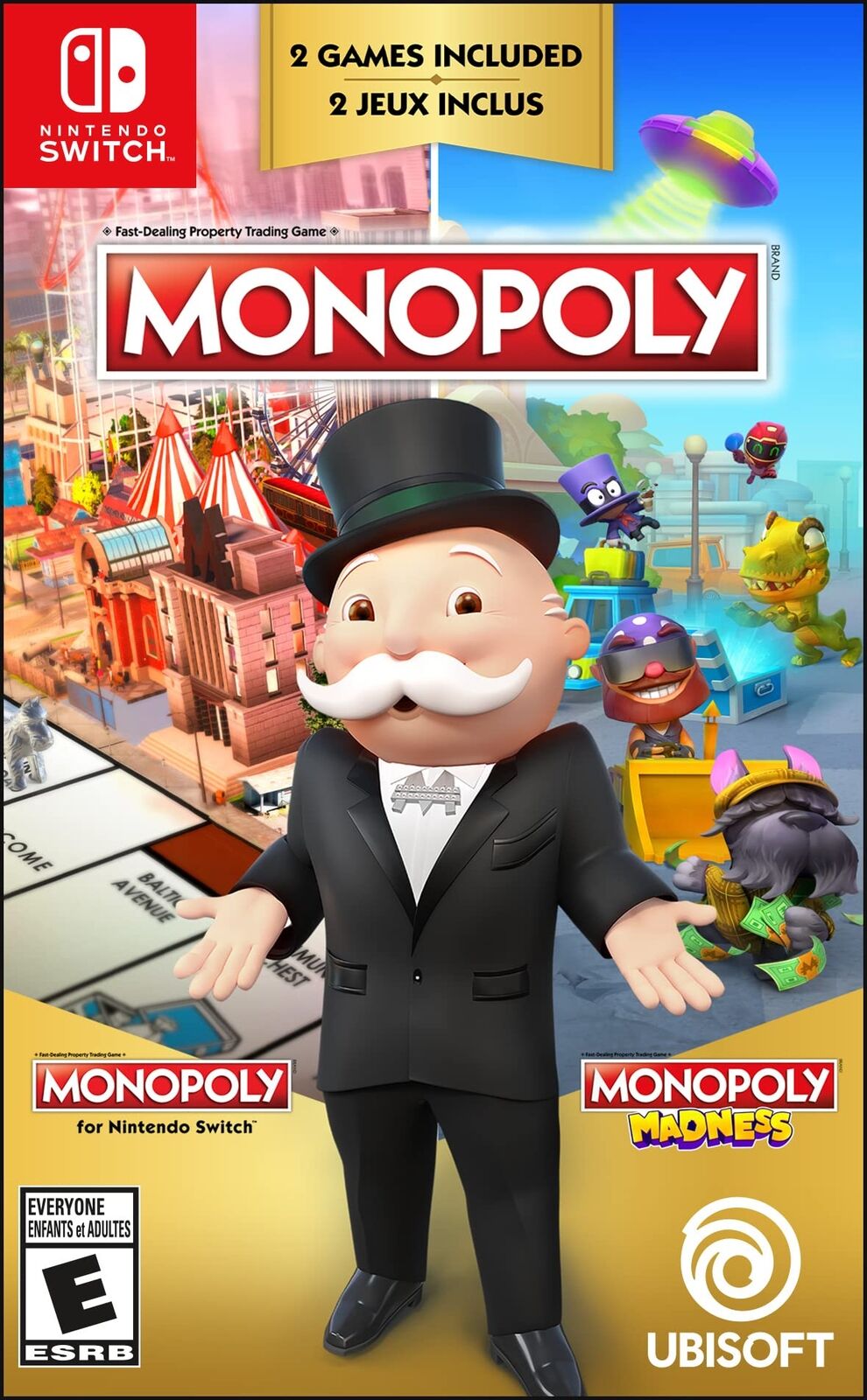 MONOPOLY for Nintendo Switch + MONOPOLY Madness - Nintendo Swi (Nintendo Switch)