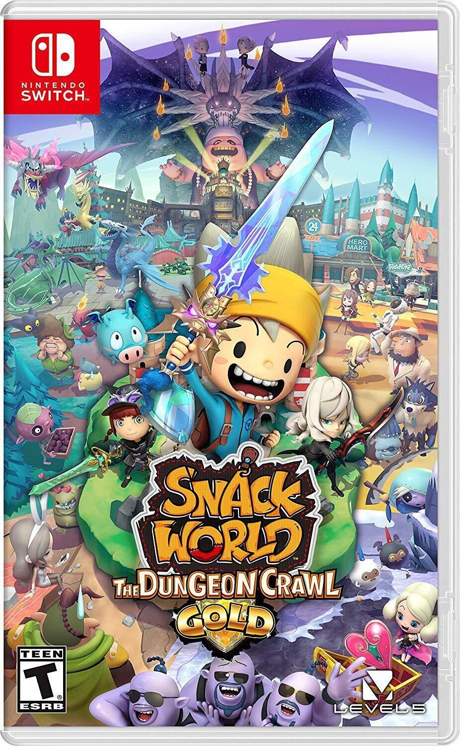 Snack World: The Dungeon Crawl - Gold -Nintendo Switch Nintend (Nintendo Switch)