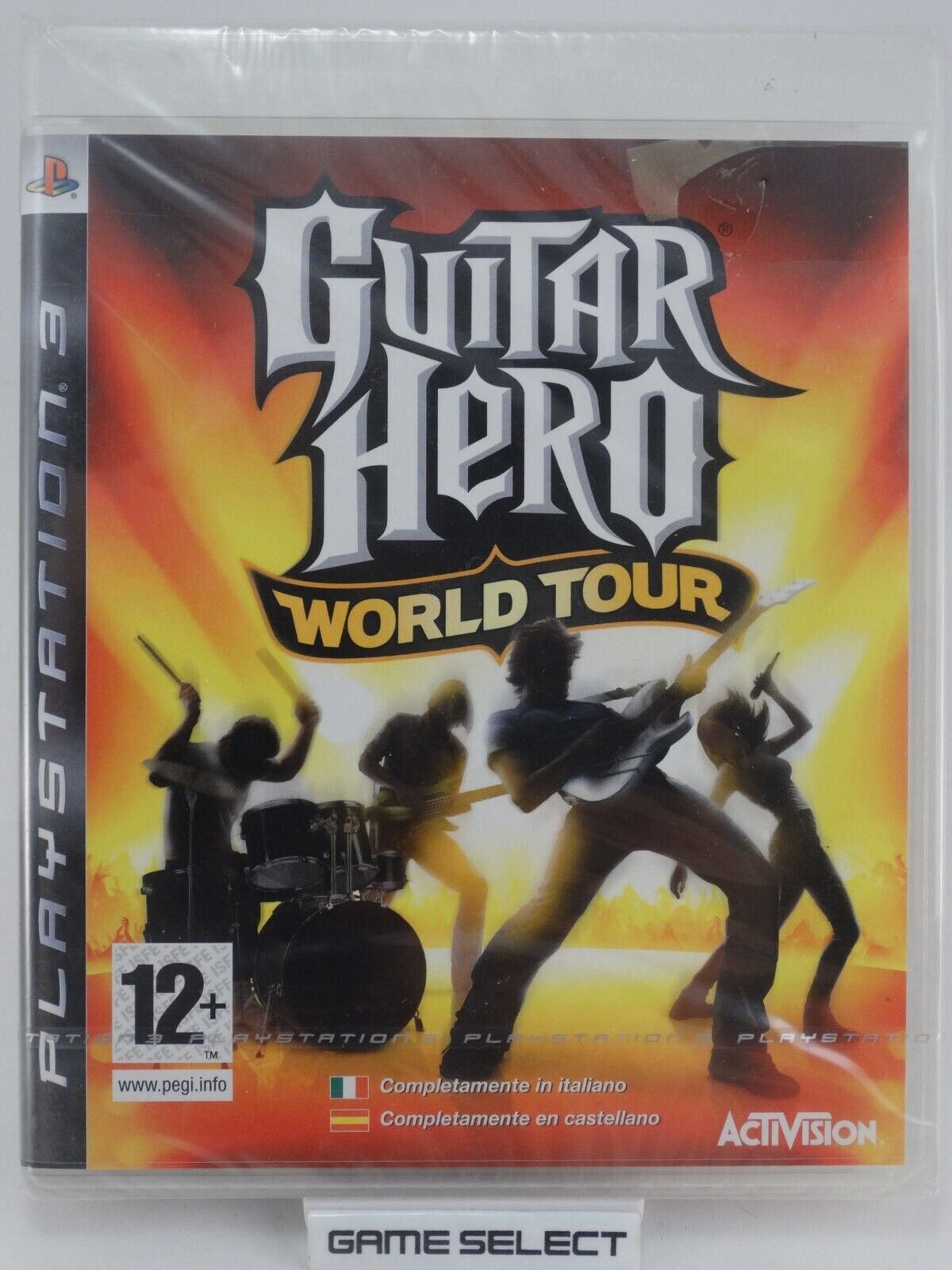 GUITAR HERO WORLD TOUR PS3 PLAYSTATION 3 PAL ESP e ITA ITALIANO NUOVO SIGILLATO